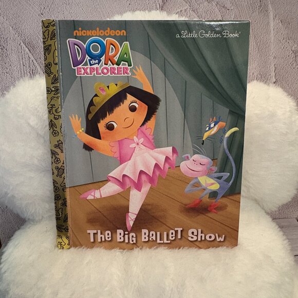 5 for $15 📕Dora the Explorer, Big Ballet Show, Little Golden Book (SKU: 135MI) - Picture 1 of 3